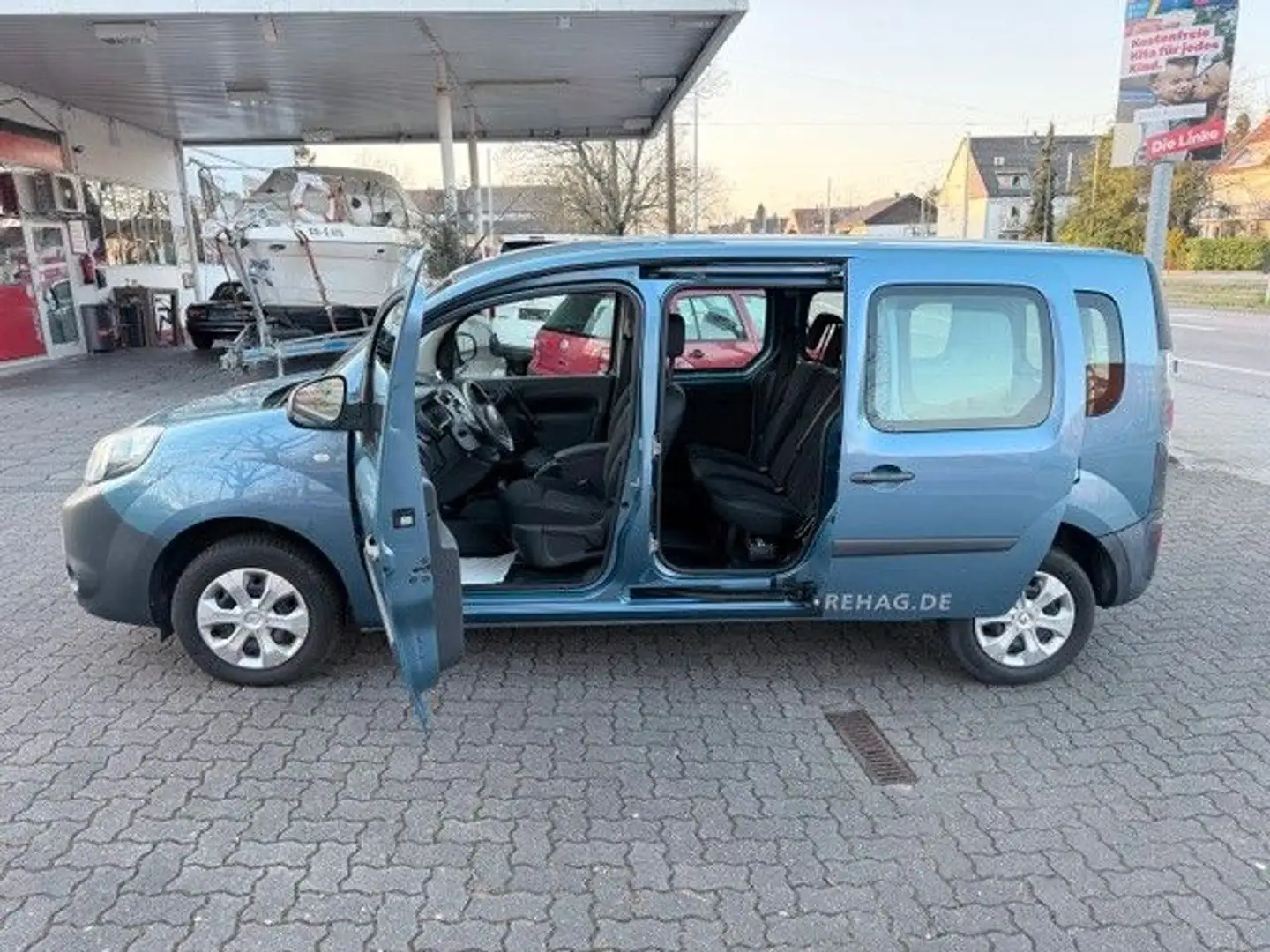 Renault Kangoo Z.E. Maxi 5-Sitzer - KLIMA TEMPOMAT El. FH El. ASP Blau - 1