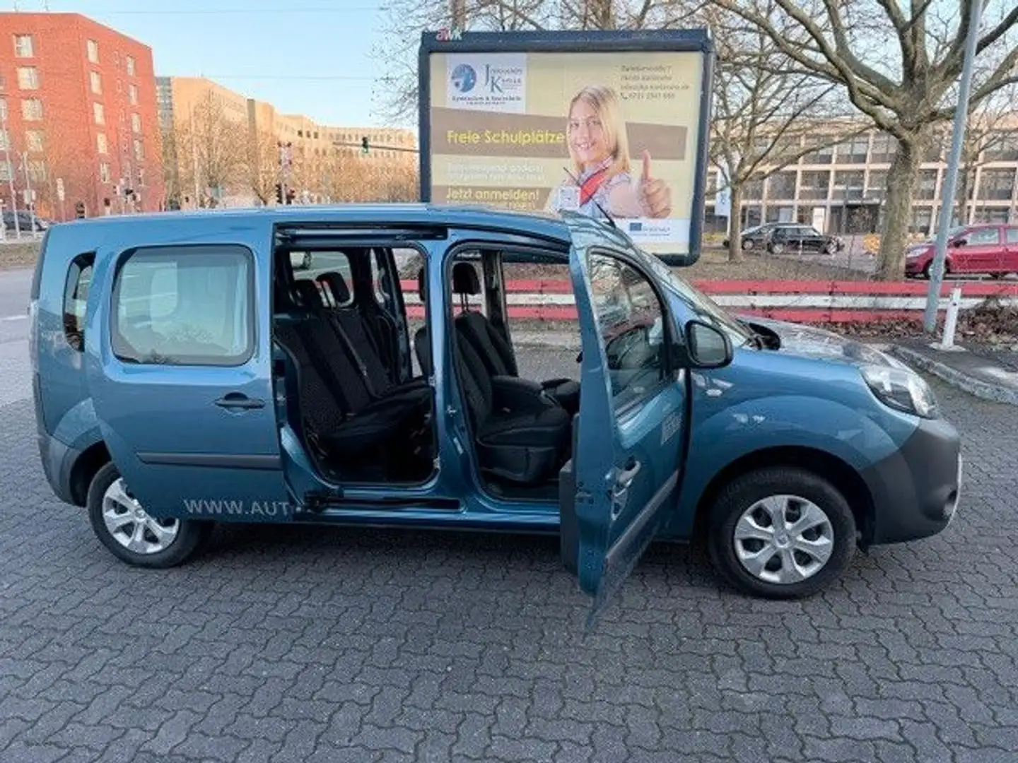 Renault Kangoo Z.E. Maxi 5-Sitzer - KLIMA TEMPOMAT El. FH El. ASP Blau - 2