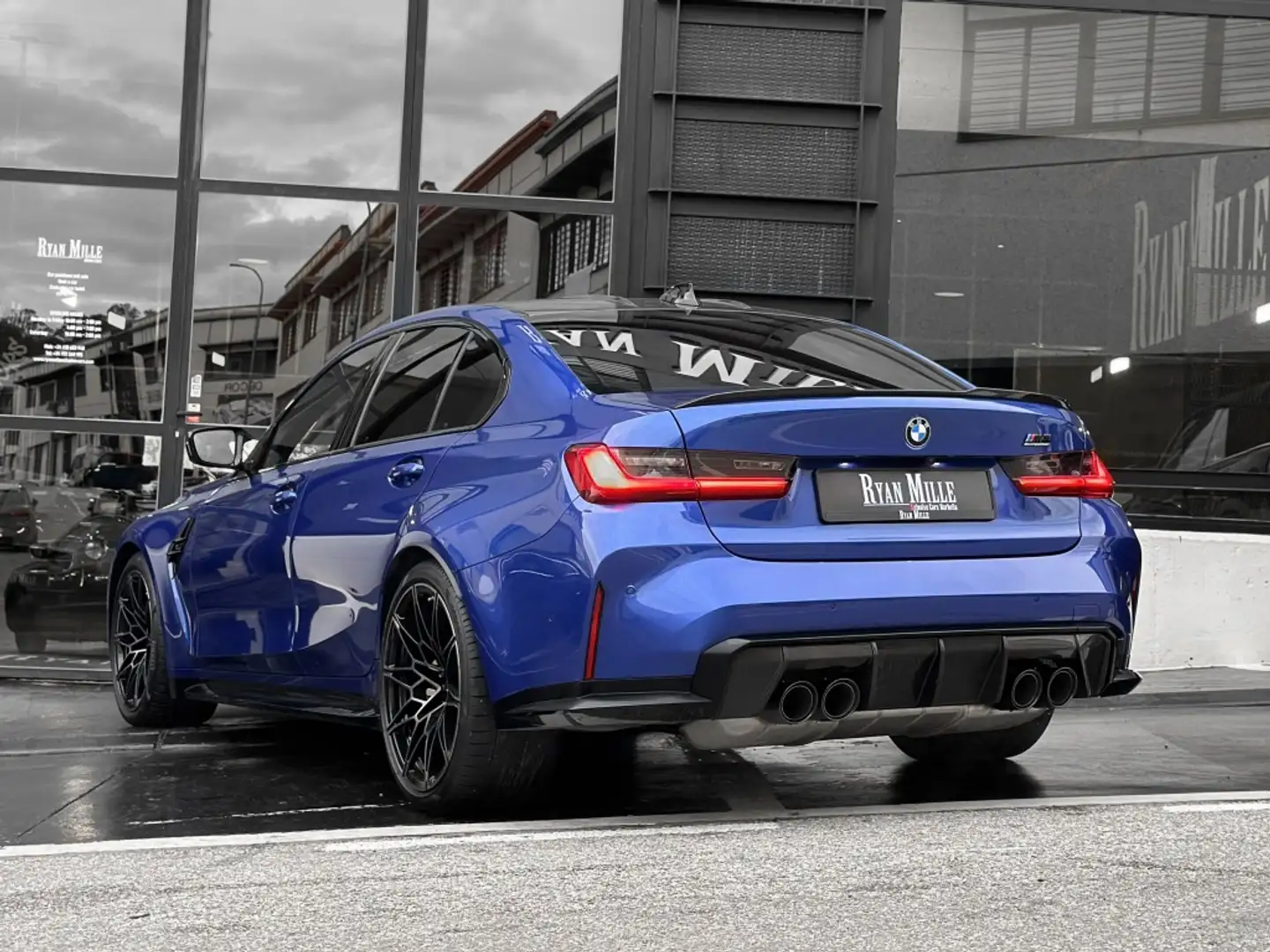 BMW M3 Competition Azul - 2