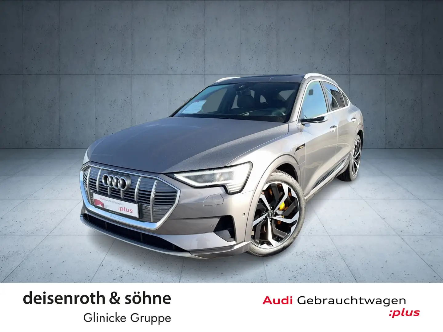 Audi e-tron advanced 50 S line/Pano/B&O/HuD Grau - 1
