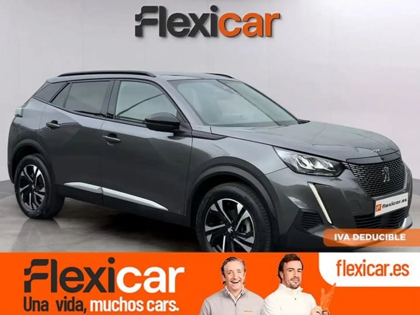 Peugeot 2008 1.2 PureTech S&S Active Pack 100 Grijs - 1