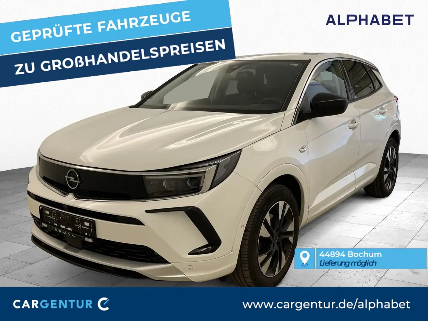 Opel Grandland Lane Navi RKam BLIS Weiß - 1