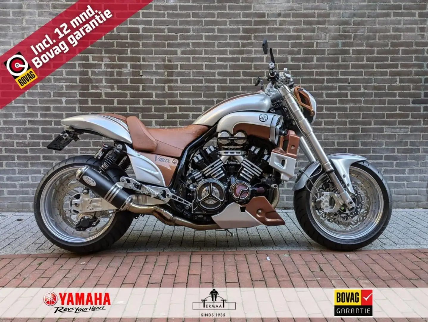 Yamaha Vmax VMX 1200 V-MAX Custom Build Auriu - 1