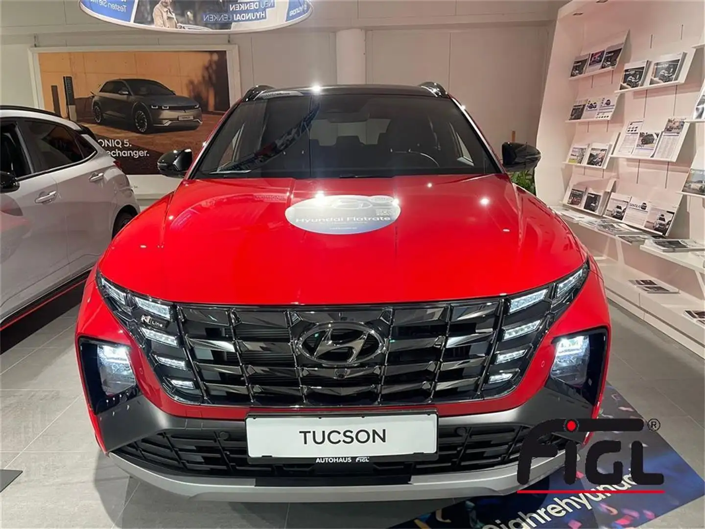Hyundai TUCSON Tucson 1,6 T-GDI Plug-In Hybrid 4WD N-Line Rosso - 1