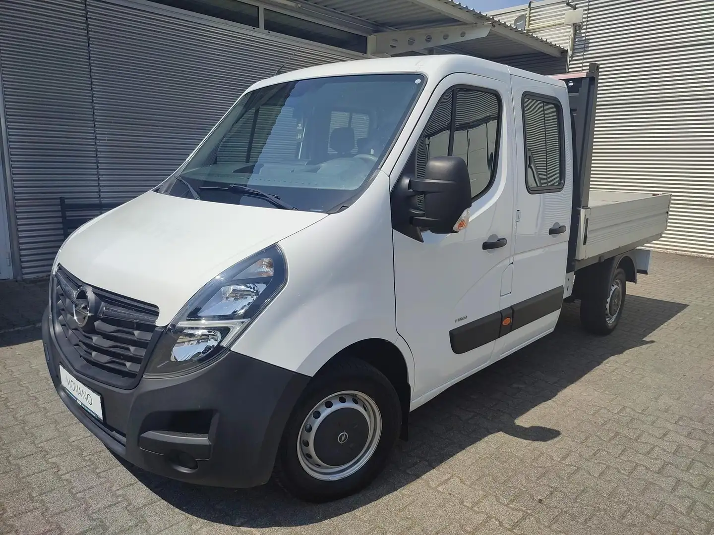 Opel Movano Pritsche L2H1 3,5t DoKa 2.3 Biturbo CDTI KL Bianco - 2