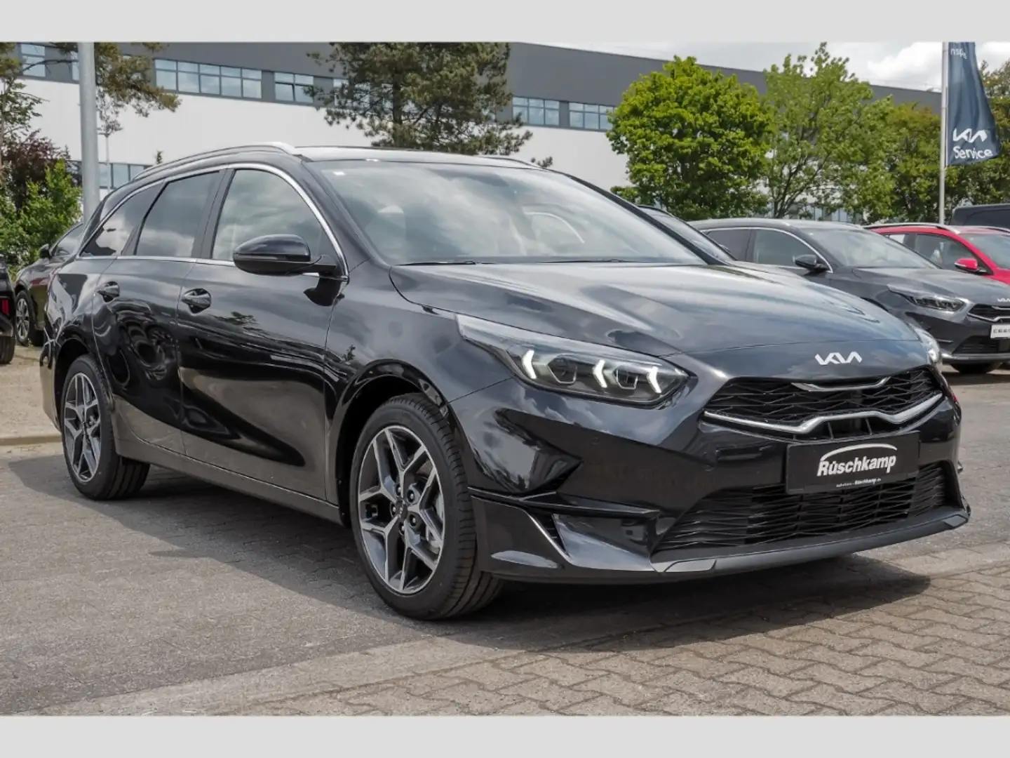 Kia Ceed SW / cee'd SW Ultimate 1.0 T-GDI LED RückKam Navi SHZ Klimaauto Schwarz - 2