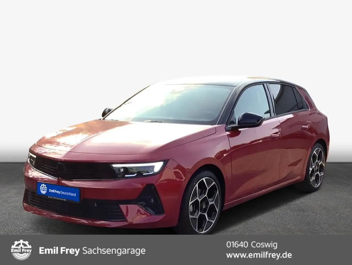 Opel Astra 1.2 Turbo Automatik Ultimate 96 kW, 5-türig Rot - 1