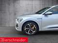 Audi e-tron 55 qu. 2x S line BLACK MATRIX 20 S-SITZE VIRTUAL K Silver - thumbnail 3
