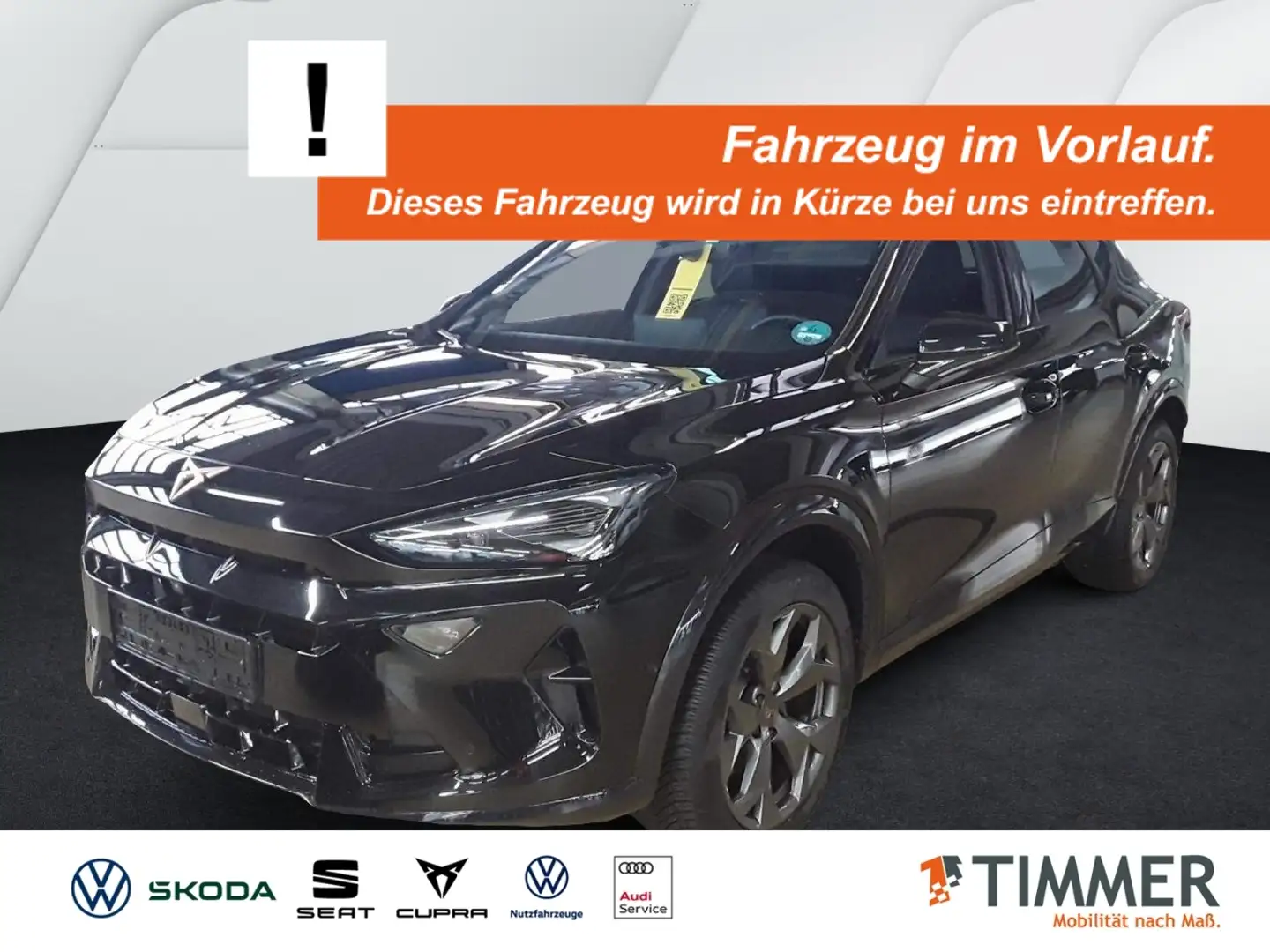 CUPRA Formentor 1.5 eTSI DSG +LED +ACC +360° +APP +"18 +NAVI +SHZ Schwarz - 1