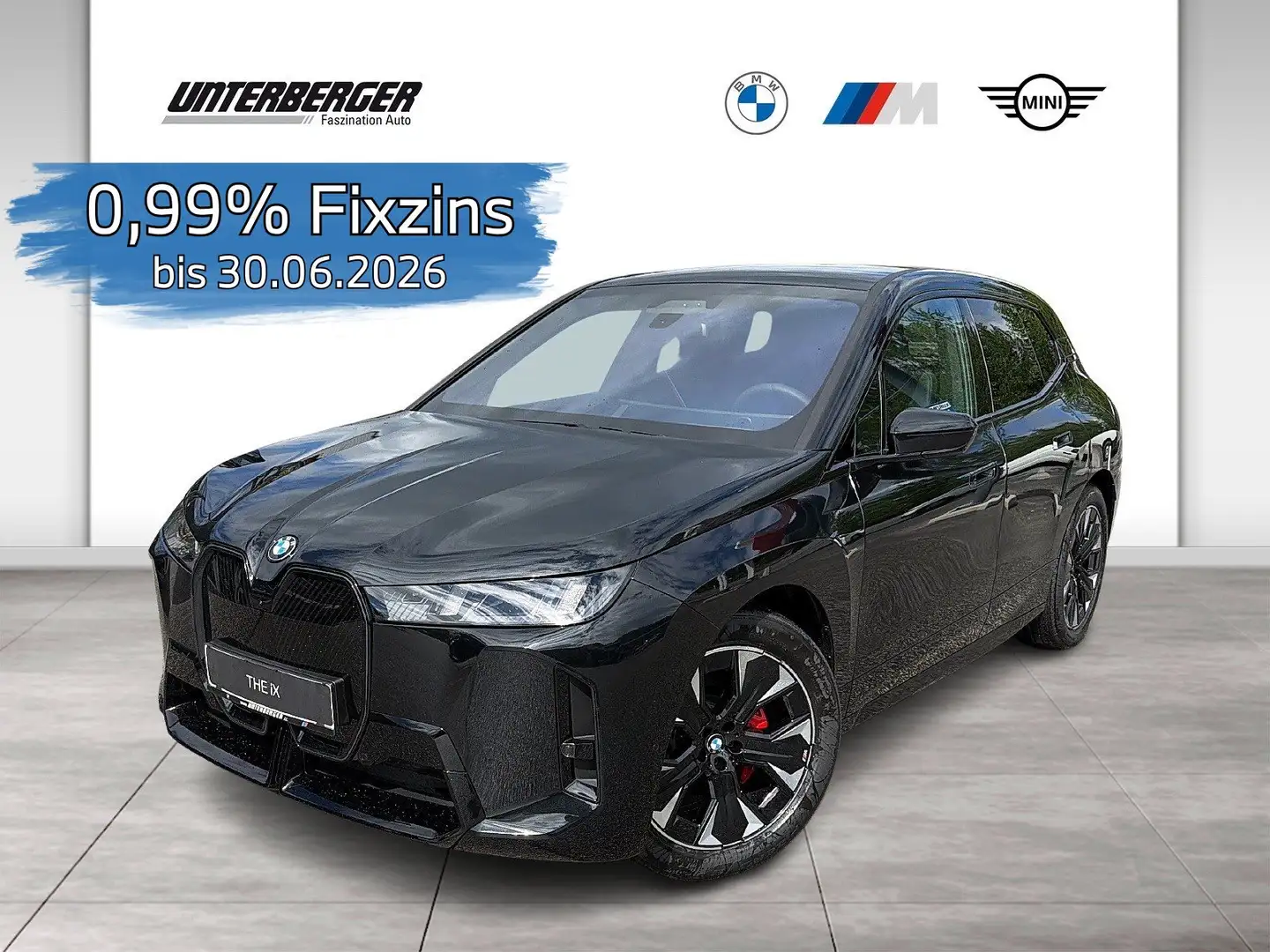 BMW iX xDrive45 M Sportpaket | M Sportpaket Pro Schwarz - 1