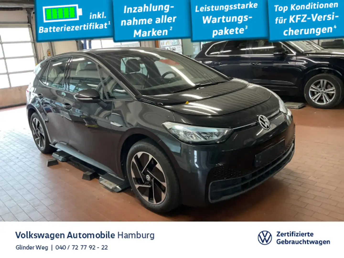 Volkswagen ID.3 Pure Performance AppConnect Einparkhilfe Grau - 1
