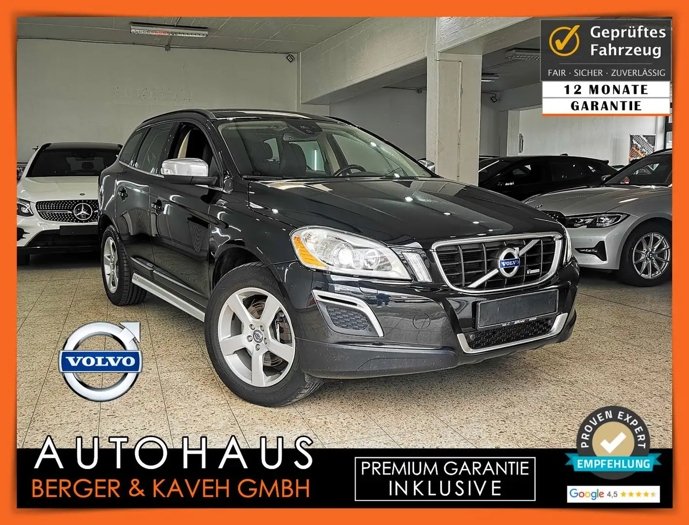 Volvo XC60 D5 | AWD | R-DESIGN + [12M. GARANTIE] Schwarz - 1