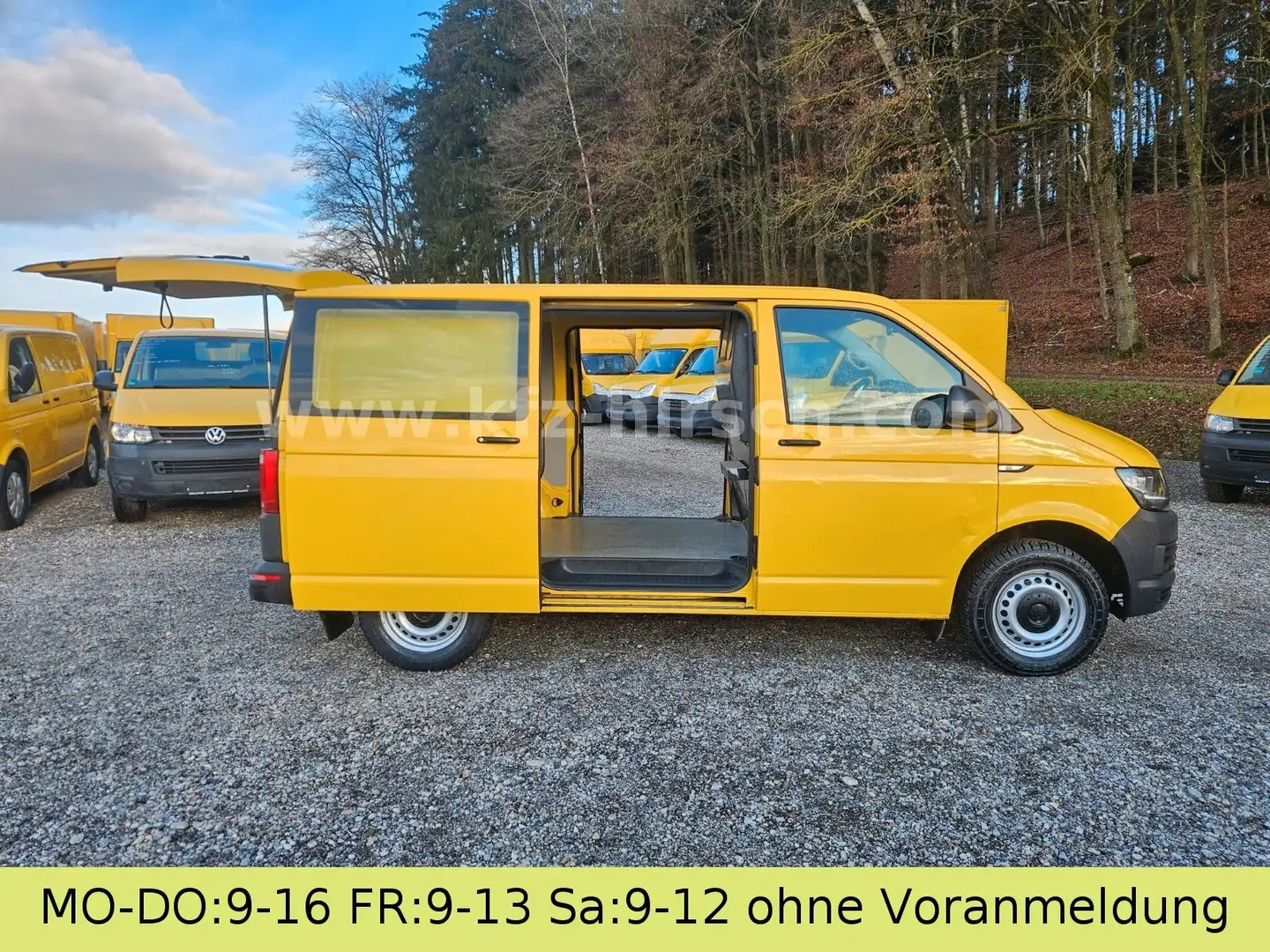 Volkswagen T6 Transporter 2.0TDI 2xSchiebetüre Werkstattgf. Gelb - 2
