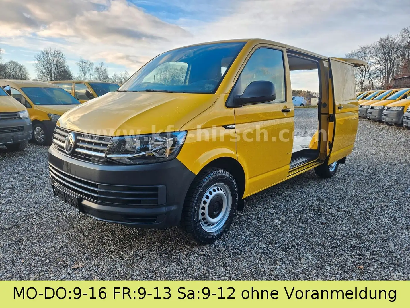 Volkswagen T6 Transporter 2.0TDI 2xSchiebetüre Werkstattgf. Gelb - 1