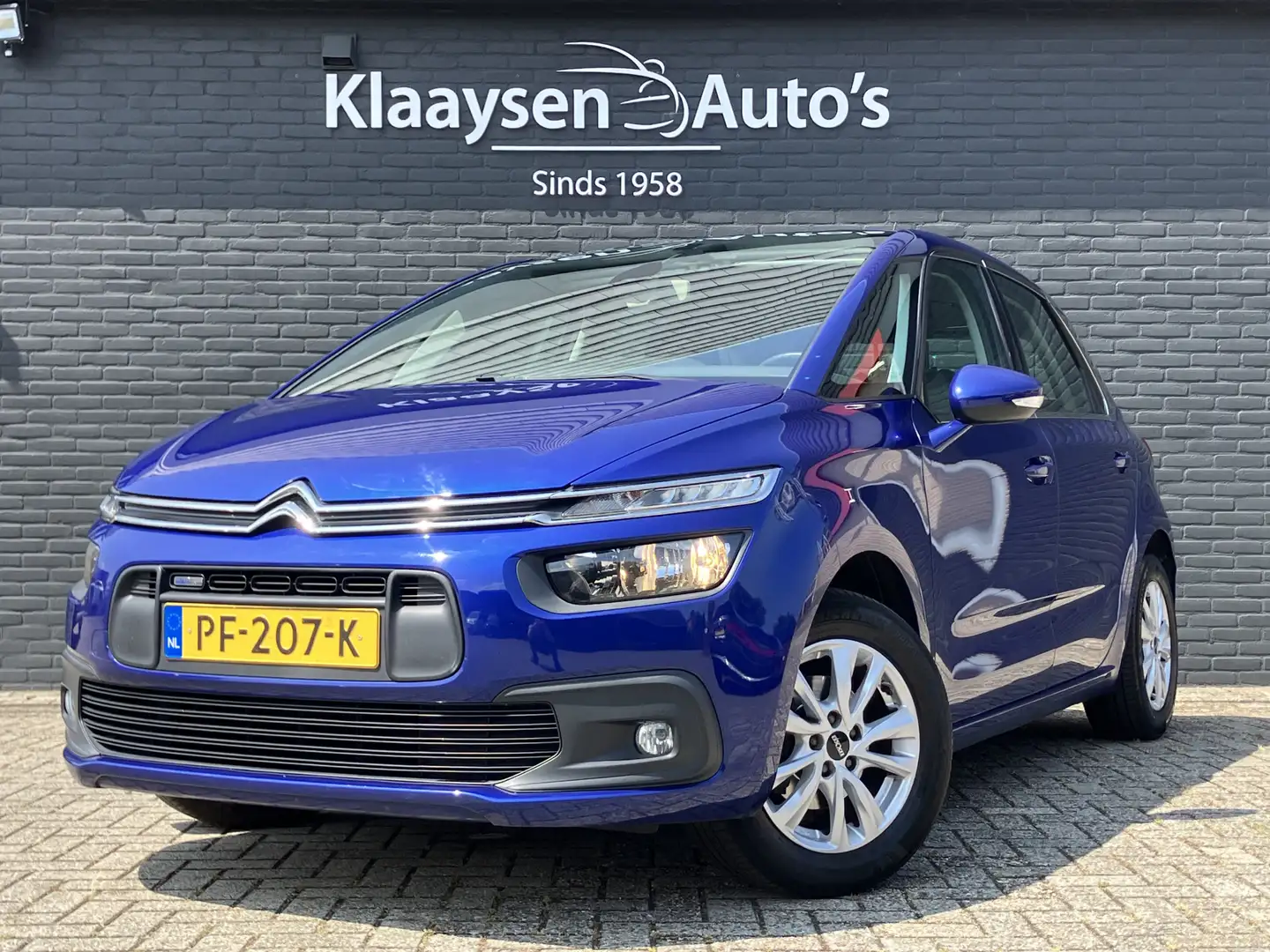 Citroen C4 Picasso 1.2 PureTech Selection | dealer onderhouden | navi Blauw - 1