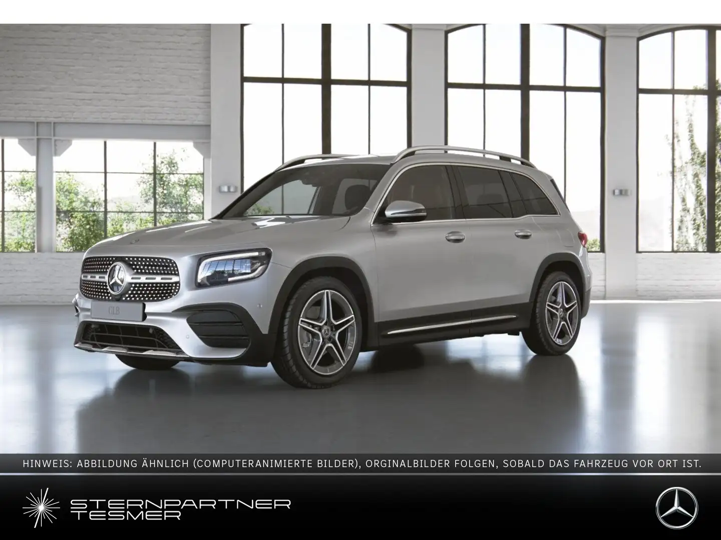 Mercedes-Benz GLB 200 AMG+MBUX+Mbeam+CarPlay+KAMERA+Sportausp. Silber - 1