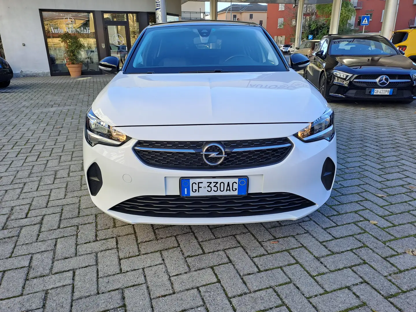 Opel Corsa 1.2 Edition black / white Ok Neopatentati Blanc - 1