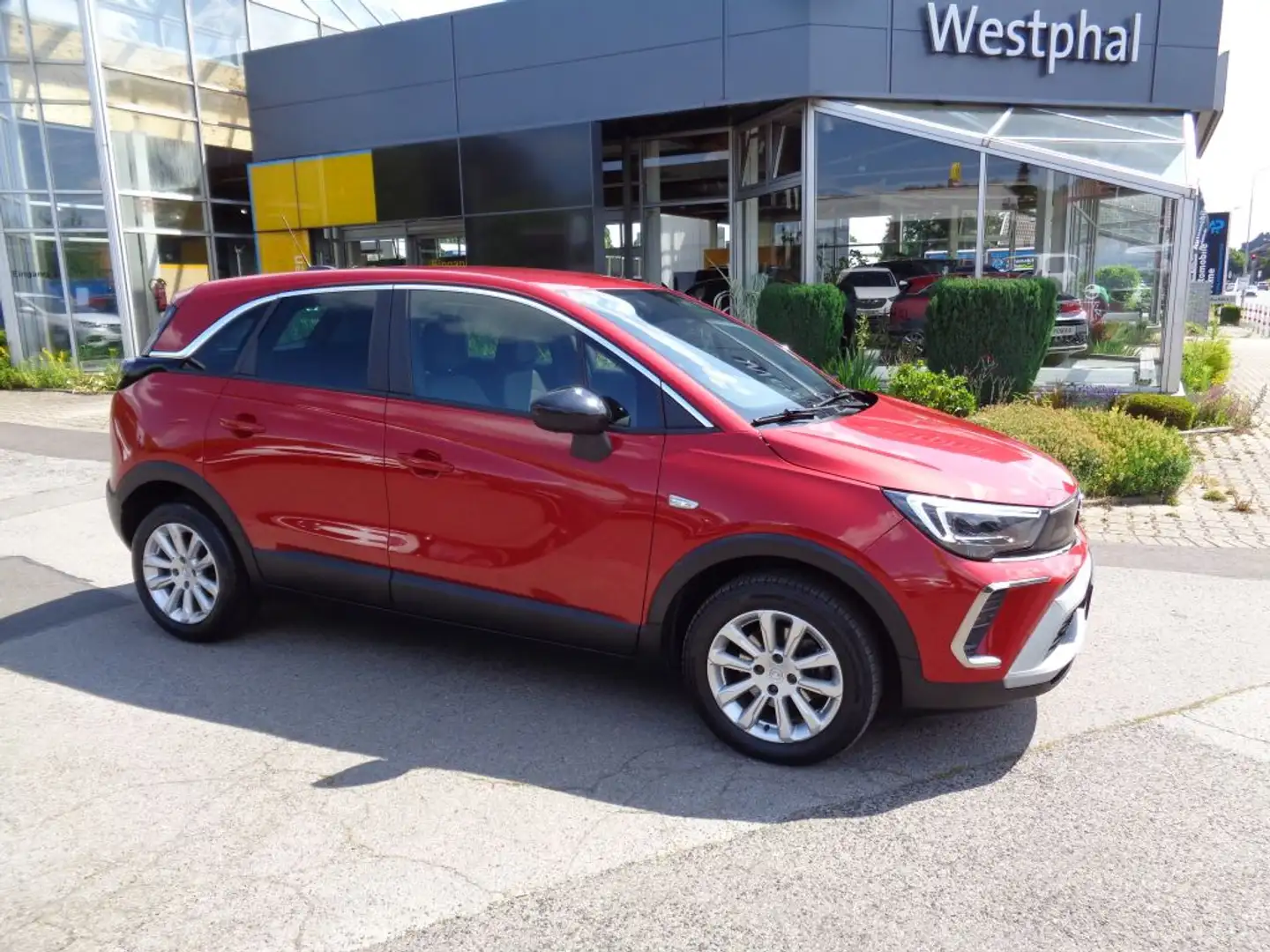 Opel Crossland 1.5 Diesel Automatik Elegance Rouge - 1