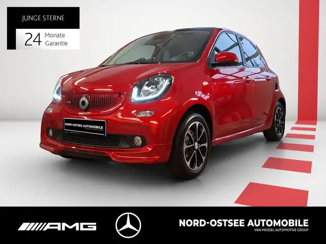 smart forFour BRABUS  80 kW COOL+MEDIA FALTDACH PDC SHZ