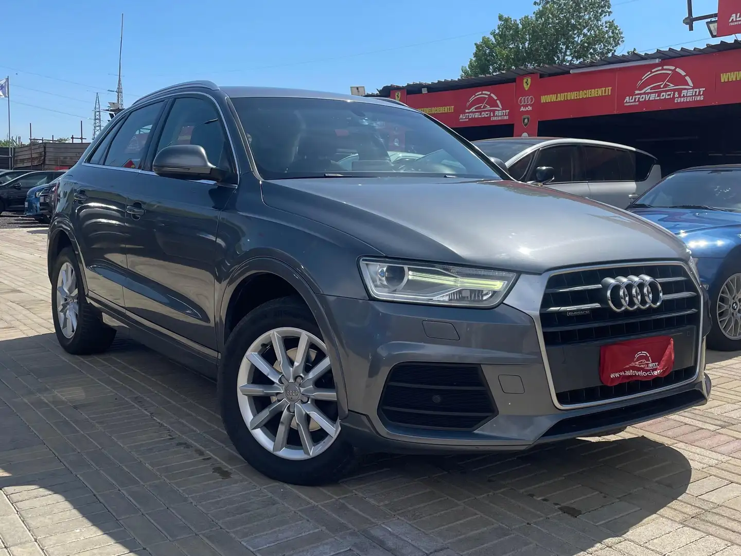 Audi Q3 Q3 I 2015 2.0 tdi Business quattro 150cv s-tronic Grigio - 1