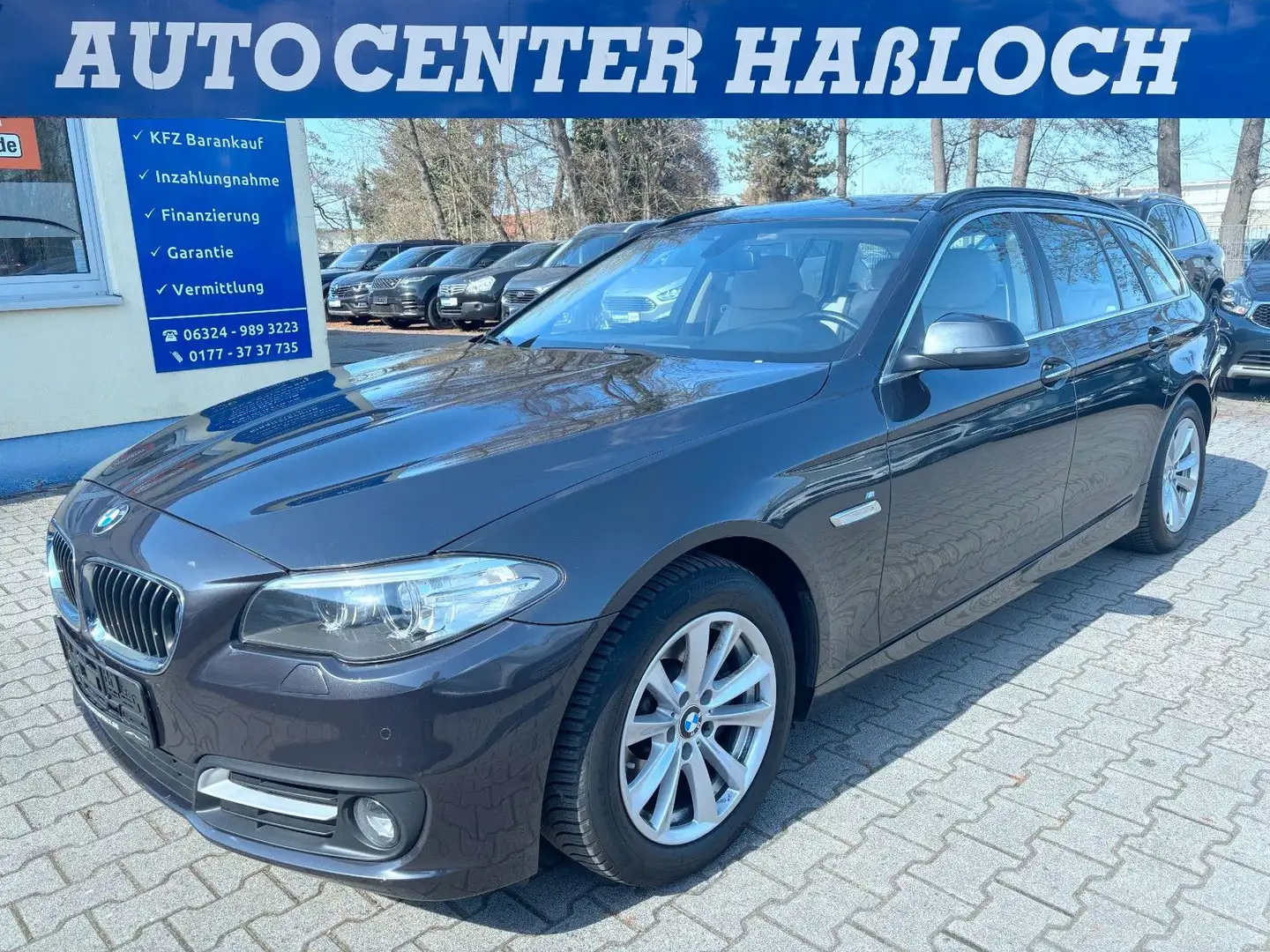 BMW 520 d xDrive Touring Sport Auto Leder NaviProf. Gris - 1
