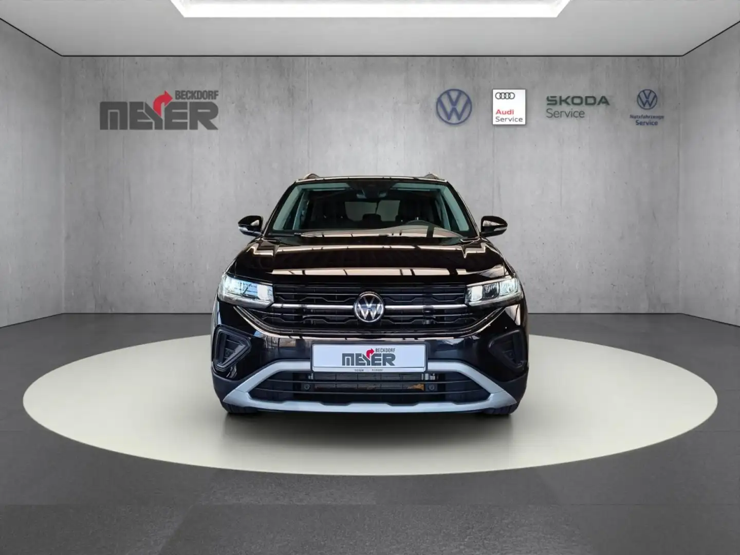 Volkswagen T-Cross Life 1.0 TSI Klima Einparkhilfe Sitzheizung Schwarz - 2