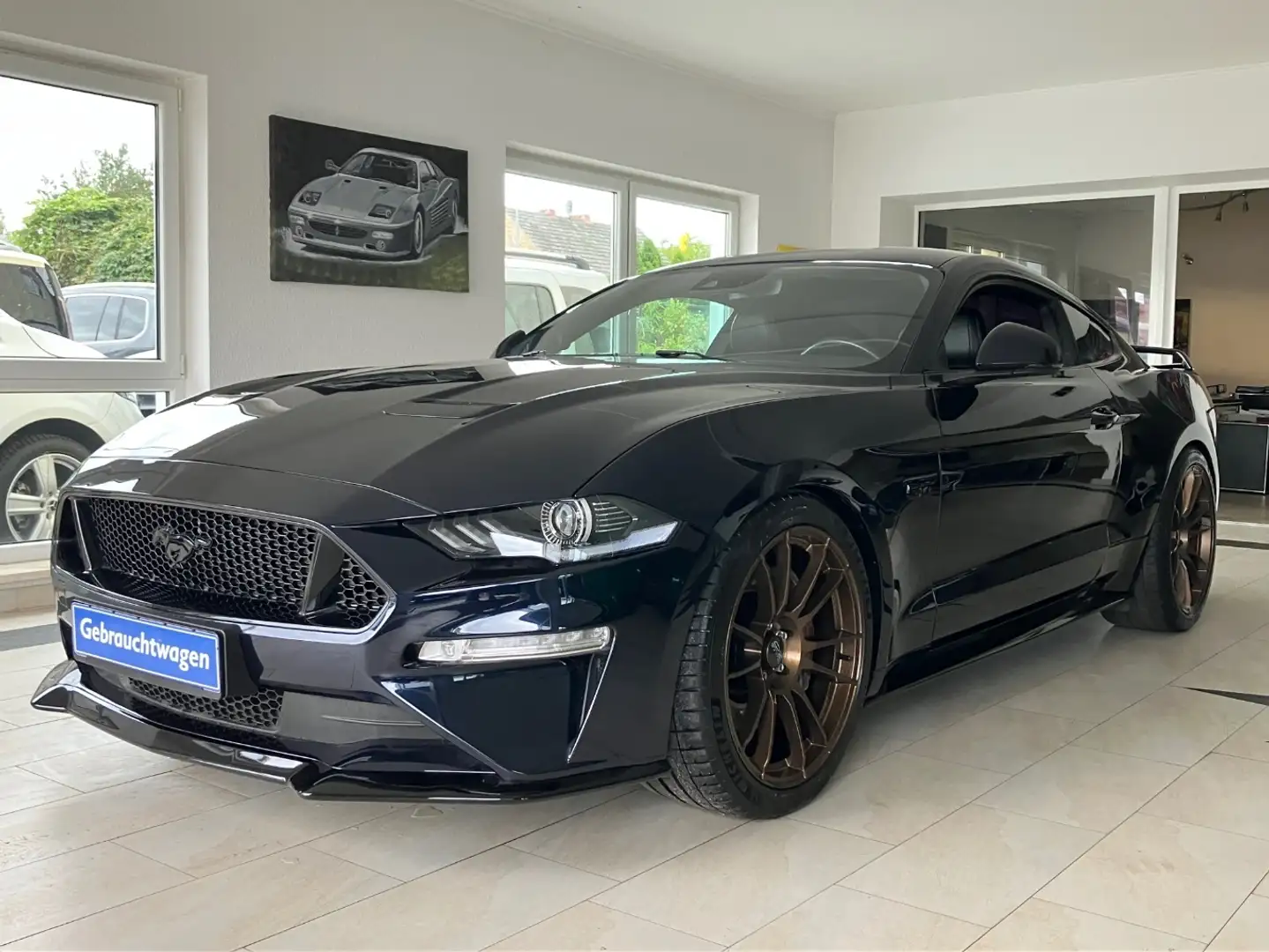 Ford Mustang GT 5.0 V8 10G-Autom. Leistungssteigerung Blau - 1