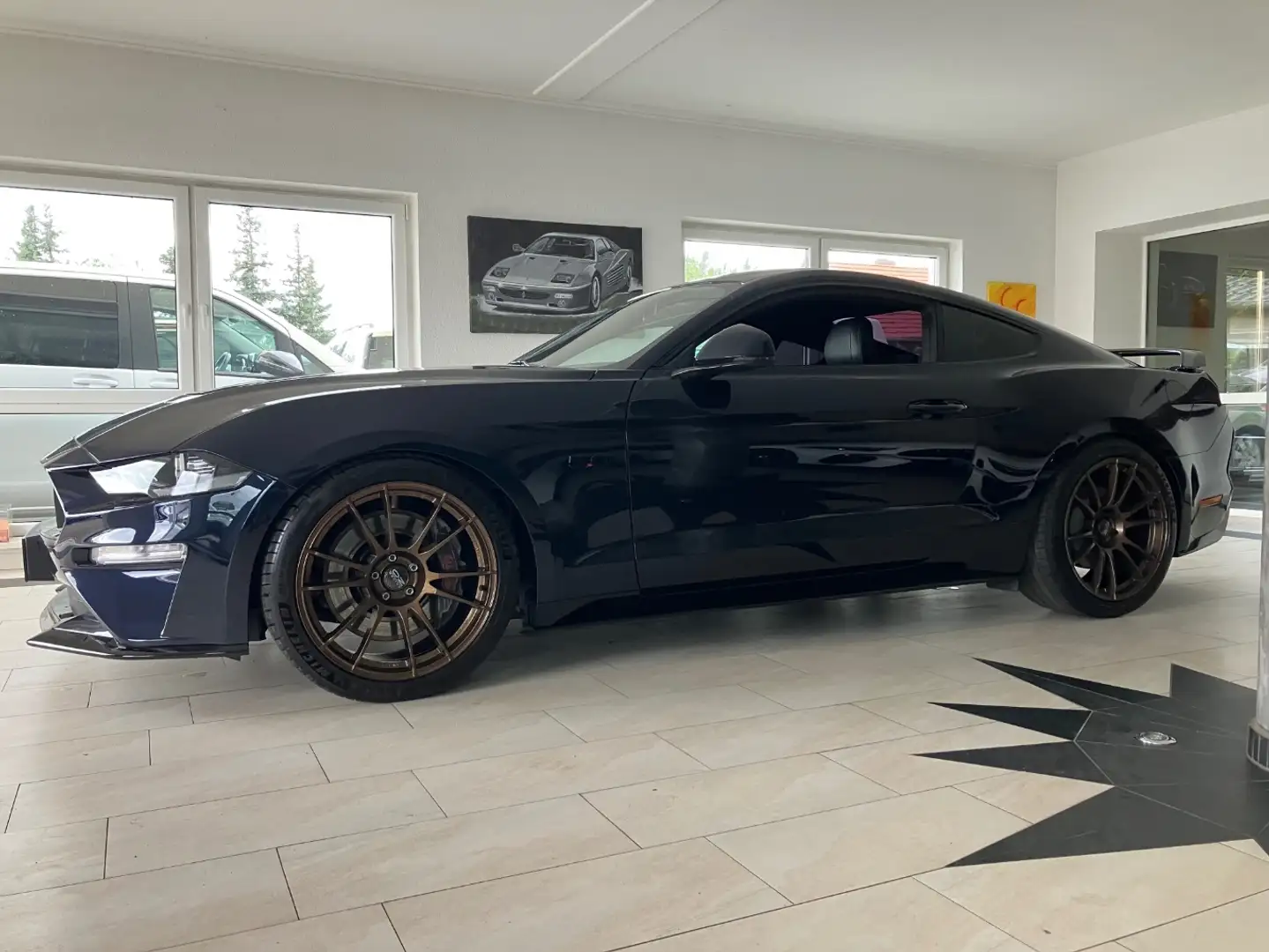 Ford Mustang GT 5.0 V8 10G-Autom. Leistungssteigerung Blau - 2