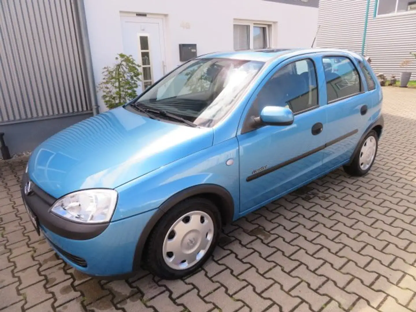 Opel Corsa Corsa 1.2 16V nur 100637km 2.Hand TÜV neu Bleu - 2