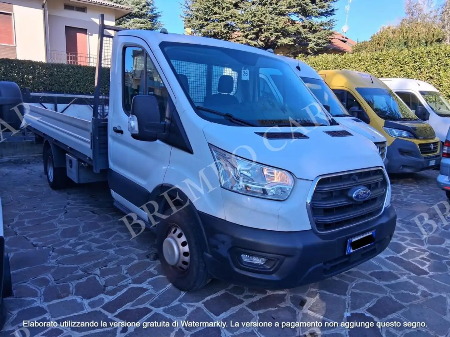 Ford Transit 350 2.0 EcoB.170CV RWD PL-RG Cas.Rib.Tril.Trend Sc Bianco - 2