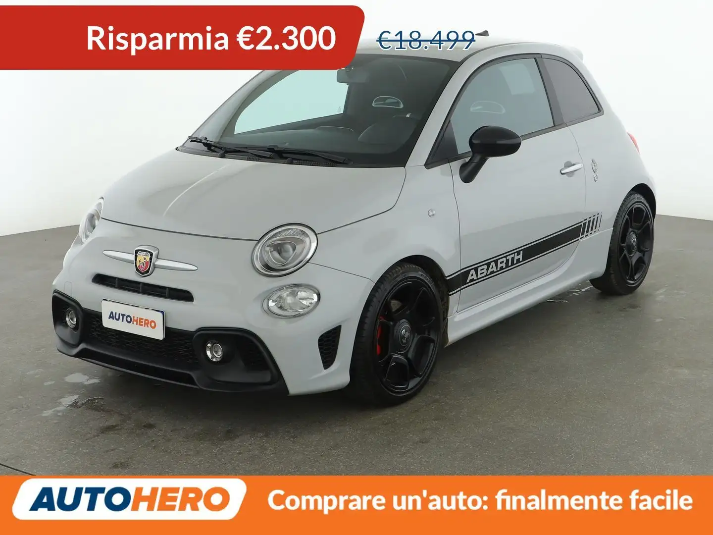 Abarth 595 1.4 Pista 160 CV Gris - 1
