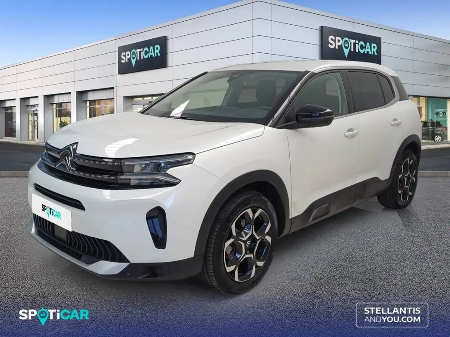 Citroen C5 Aircross Hybrid Plus e-DCS6 136 Blanc - 1