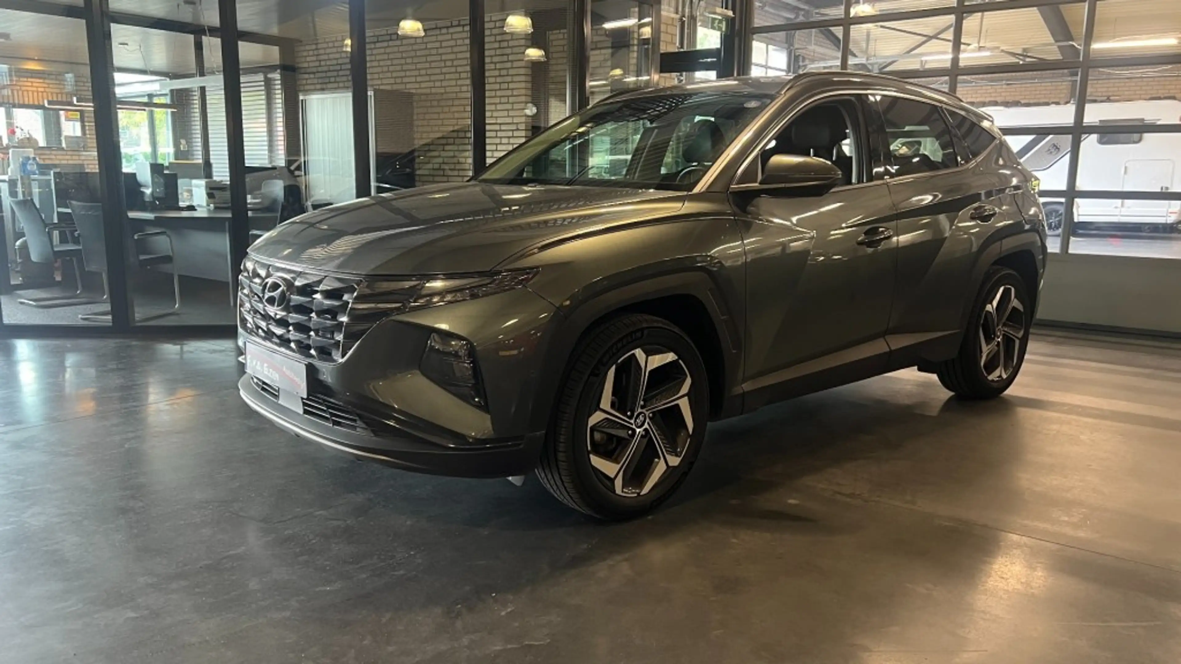 Hyundai TUCSON 1.6 T-GDI HEV Premium 230 Pk Automaat 1650 kg Trek — photo 3