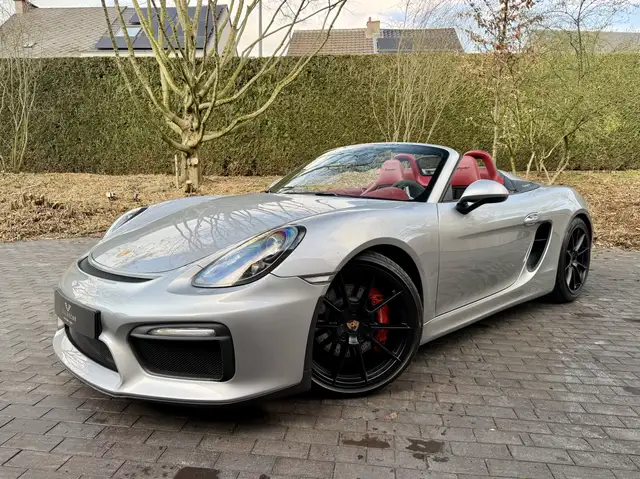 Porsche Boxster Spyder 981/ Kuipstoelen/Spyder Classic Interieur!