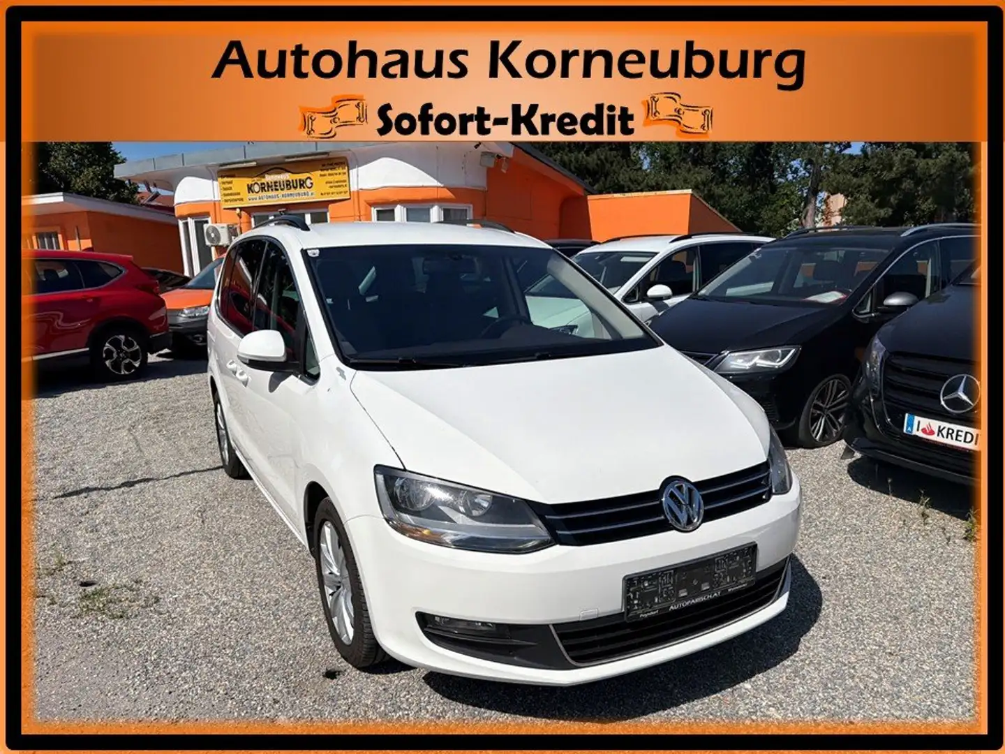 Volkswagen Sharan Comfortline *7.Sitzer*NAVI*AHV*Klima* Weiß - 1
