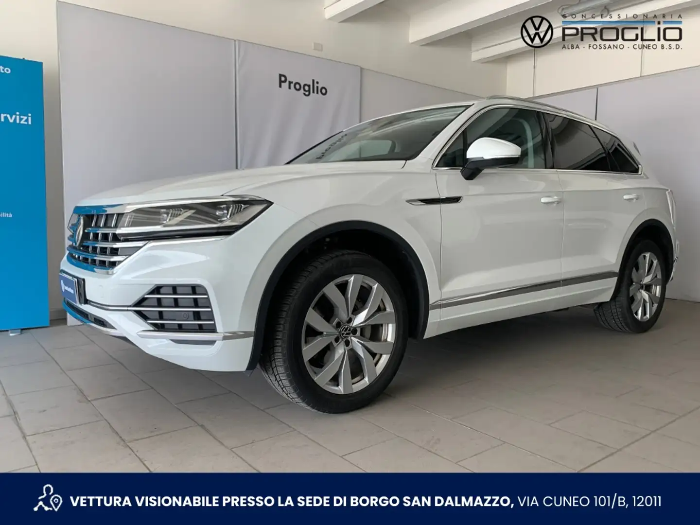 Volkswagen Touareg 3ª serie - Touareg 3.0 V6 TDI SCR Elegance Blanc - 1