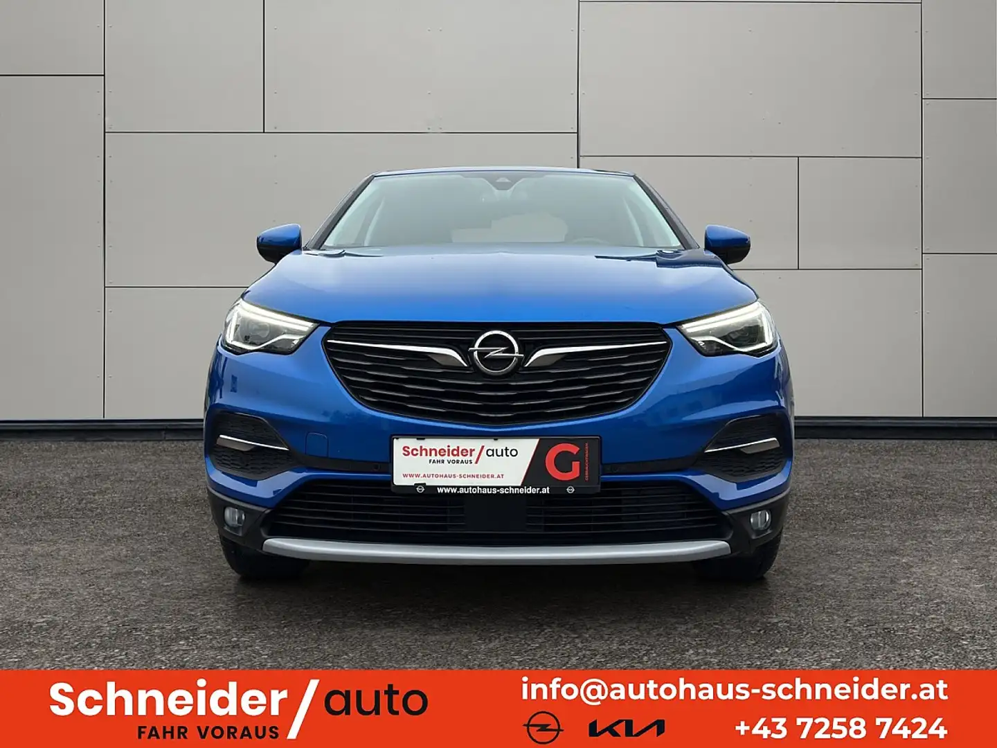 Opel Grandland X 1,2 Turbo Direct Inj Innovation Start/Stop Aut. Blau - 2