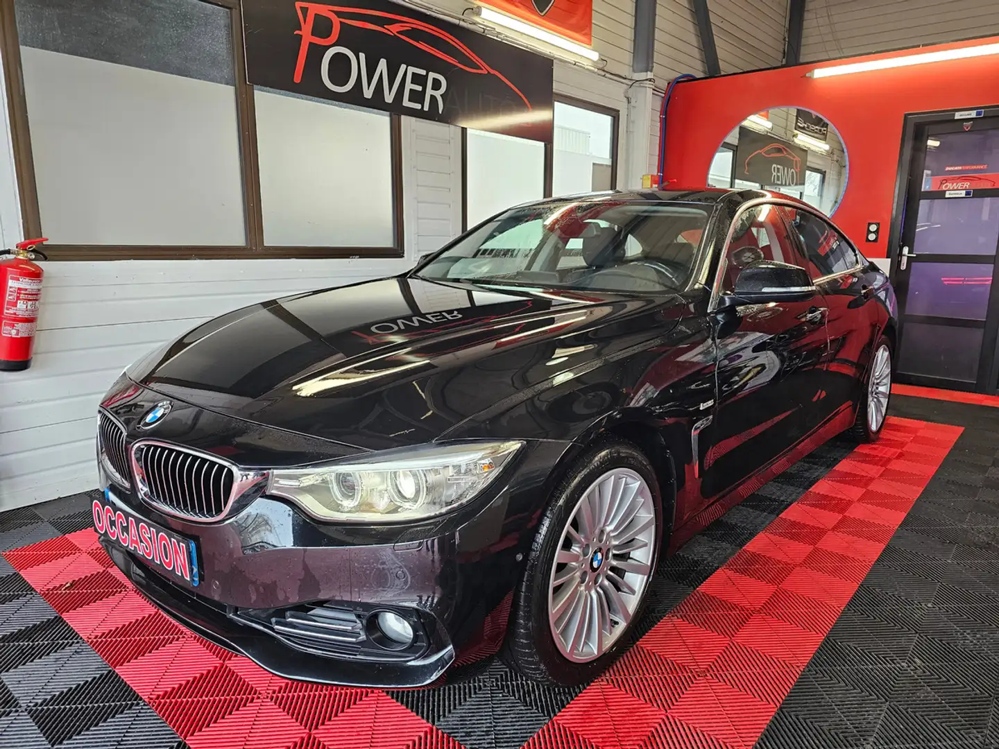 BMW 430 430 i 99000 KMS Noir - 1
