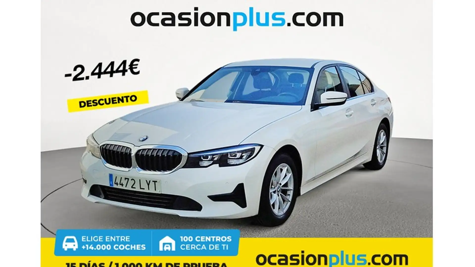 BMW 318 318dA Blanc - 1