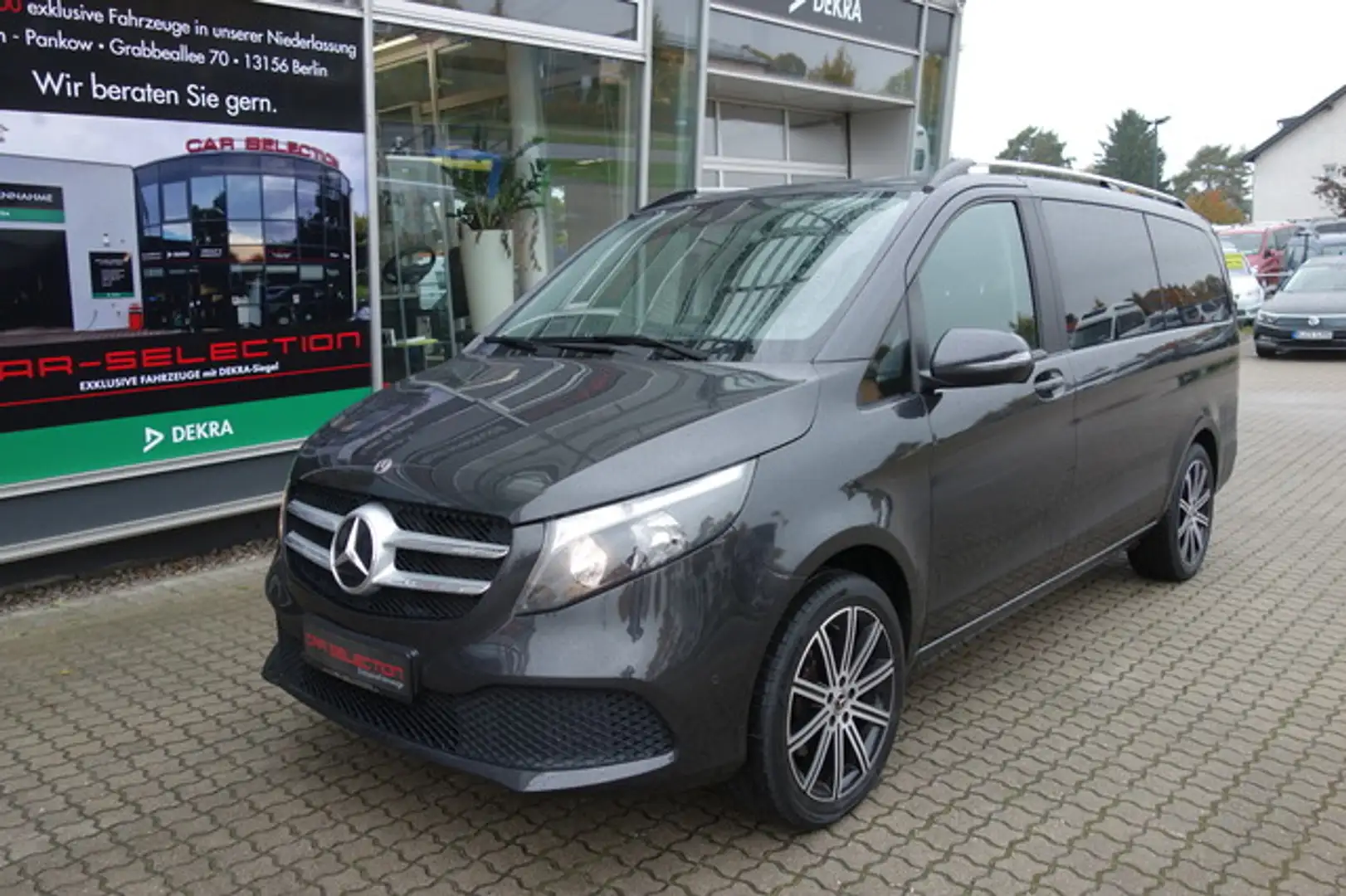 Mercedes-Benz V 300 d 4Matic Lang Sportpaket STDHZG/KAM/19" Gris - 1