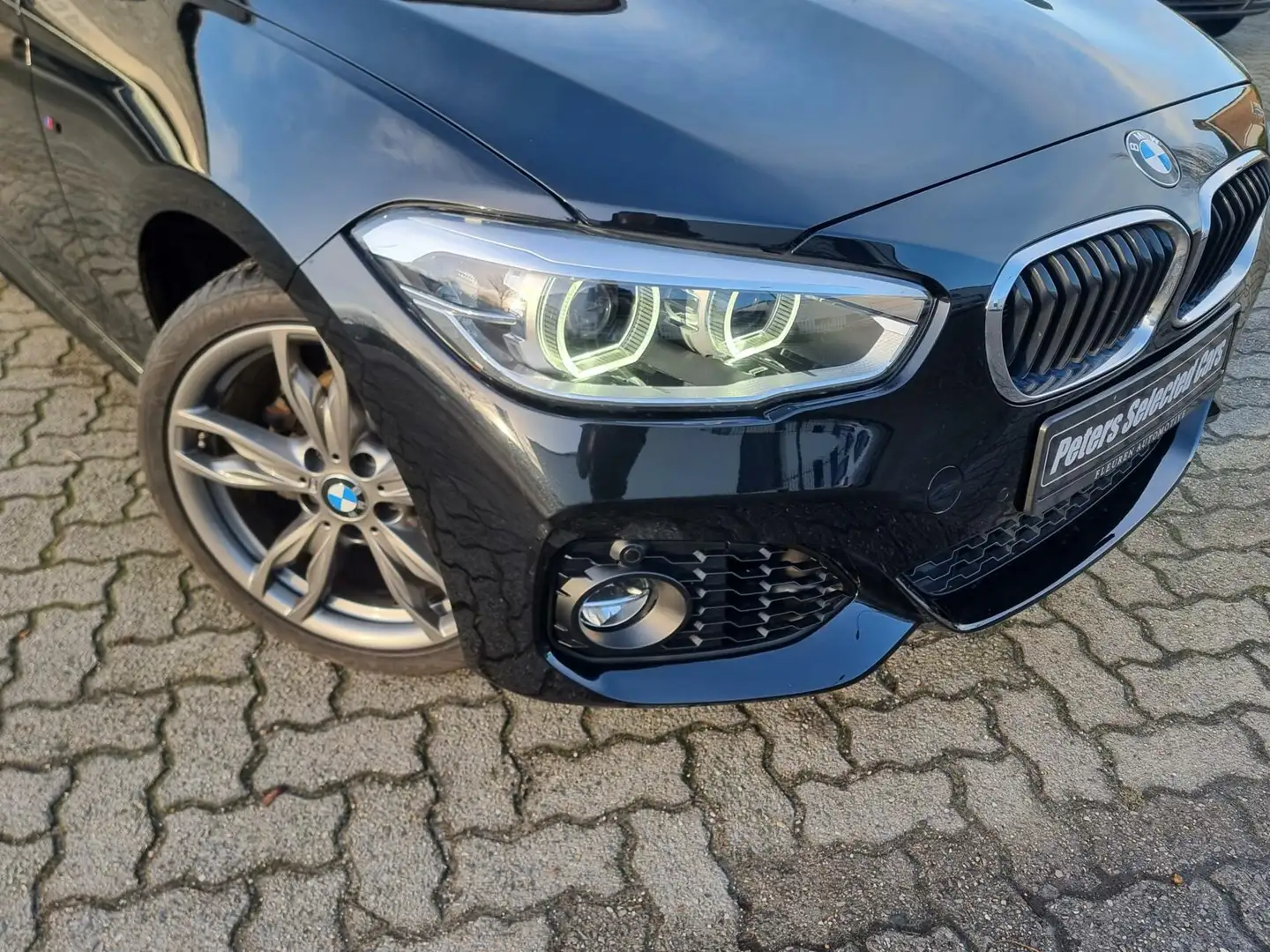 BMW 116 1-serie 116i High Executive|Leder|LED|Navi|18''M14 Zwart - 2