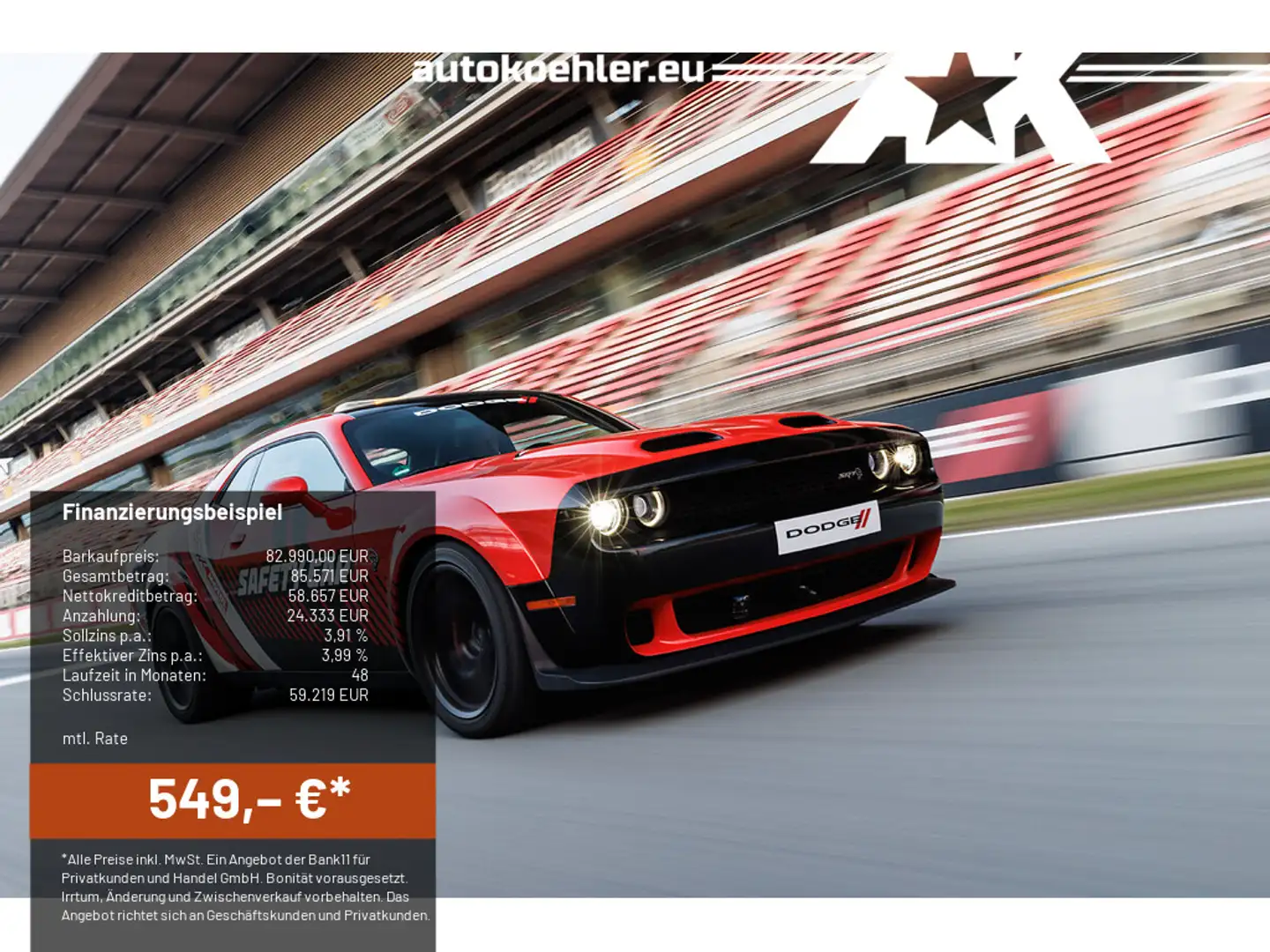 Dodge Challenger SRT Hellcat Widebody Last Call Safety Car Nero - 1