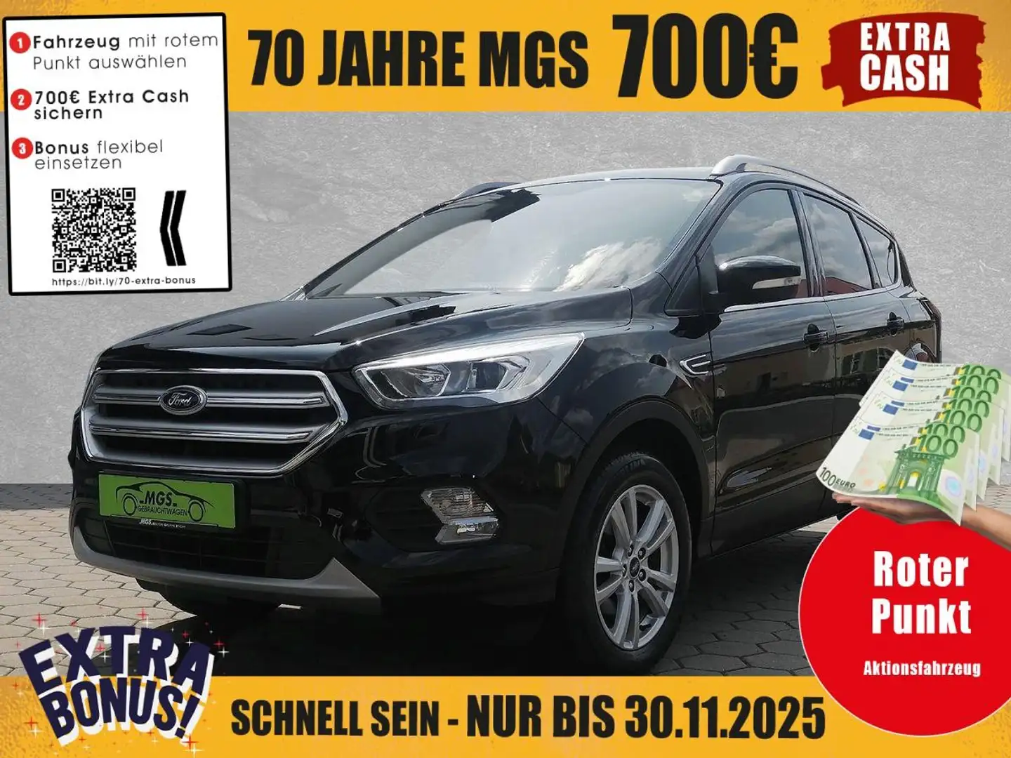 Ford Kuga Ford Kuga 1.5 EcoBoost #NAVI #SHZ #FRONTSCHEIBEH Noir - 1