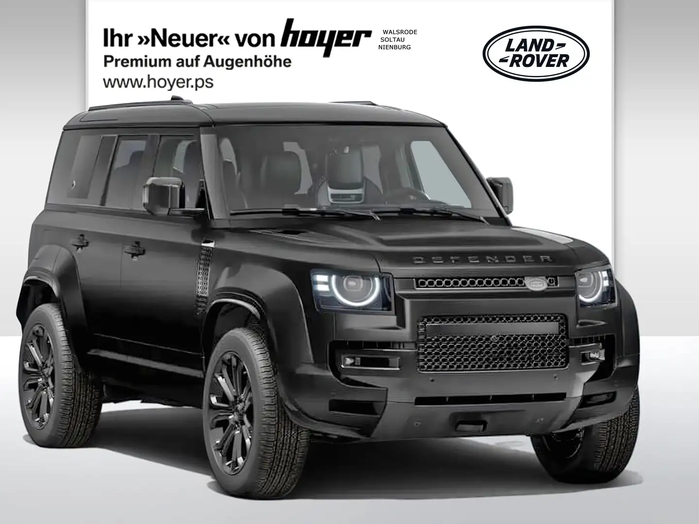 Land Rover Defender 4.4 P635 110 OCTA Black Edition AHK Negro - 1