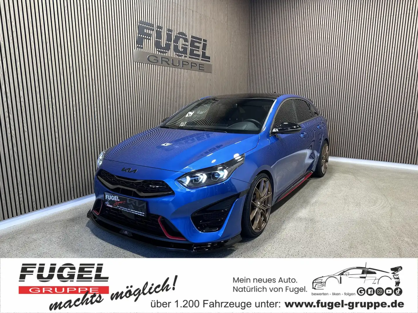 Kia ProCeed / pro_cee'd 1.6 T-GDI DCT GT FUGEL SPORT Bleu - 1