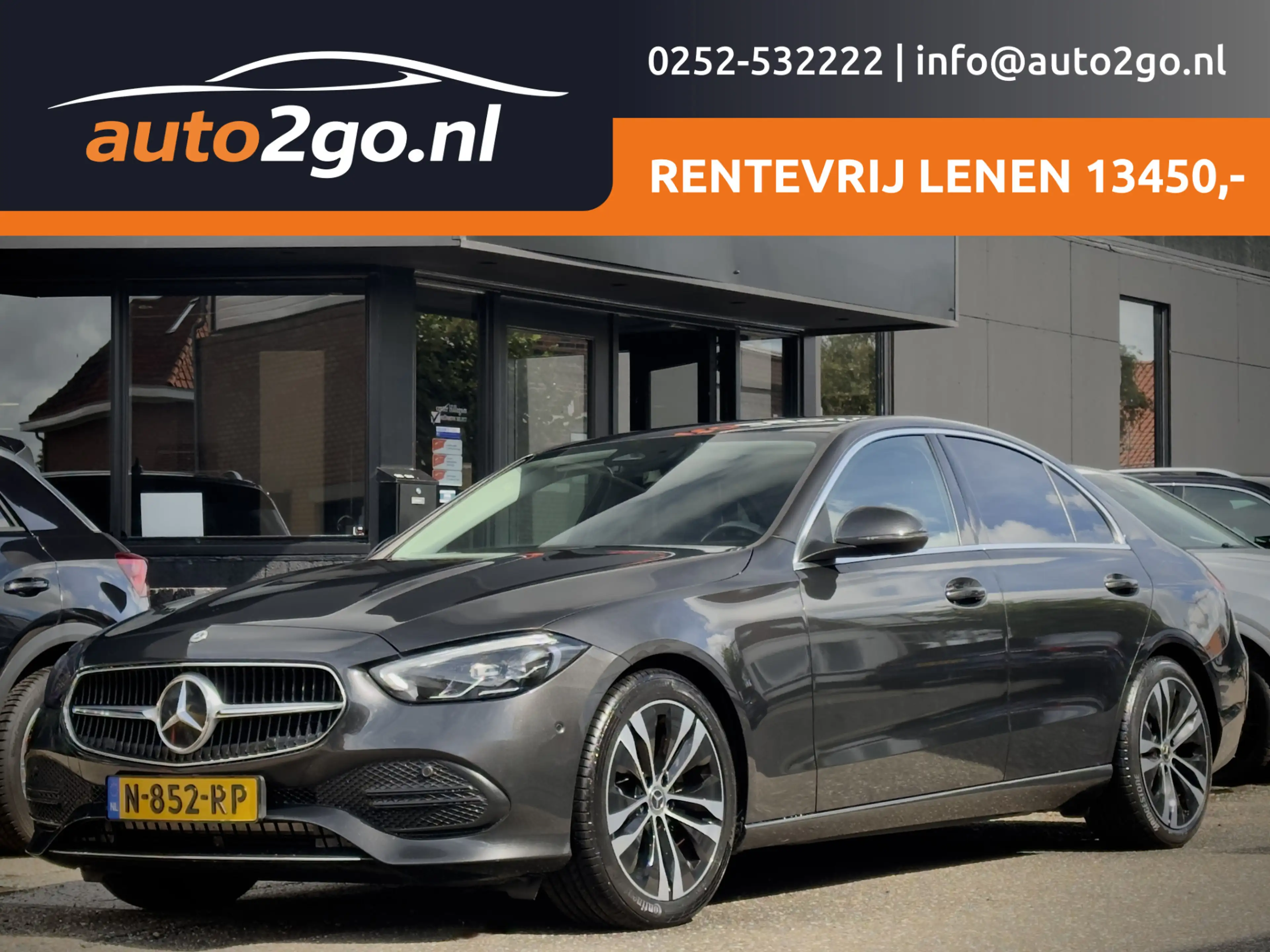 Mercedes-Benz C 180 AUT9 LUXURY-LINE ACTIE! BETAAL NU 50% 13450 DE RES