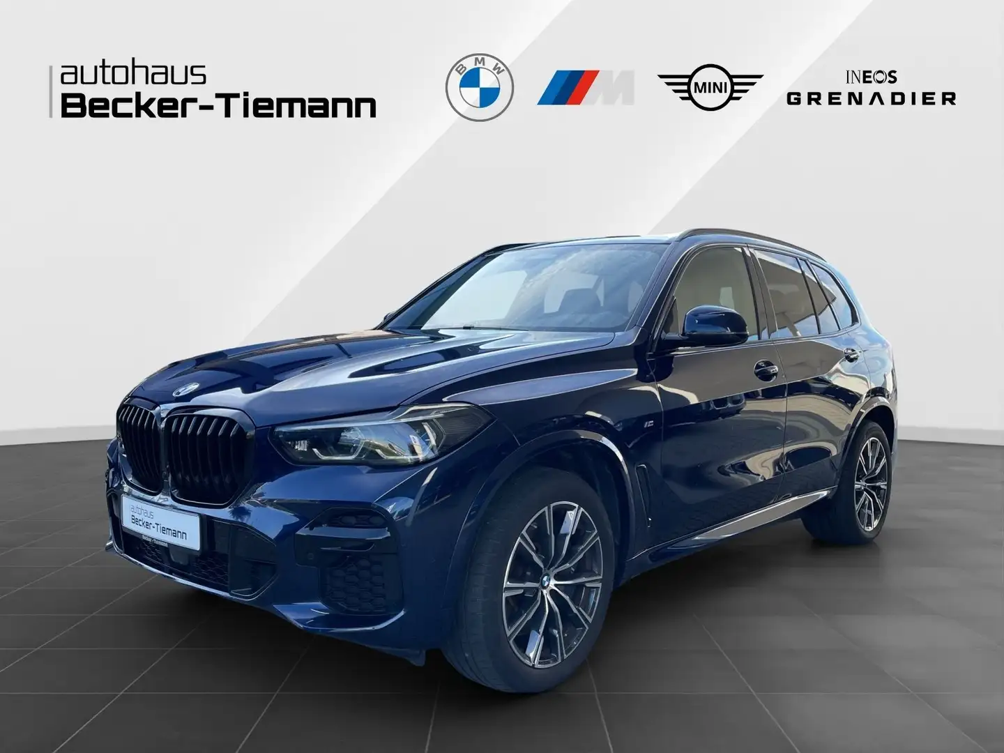 BMW X5 xDrive40d M Sport/M Sitze/Panorama/Head-UpStandhei Blau - 1