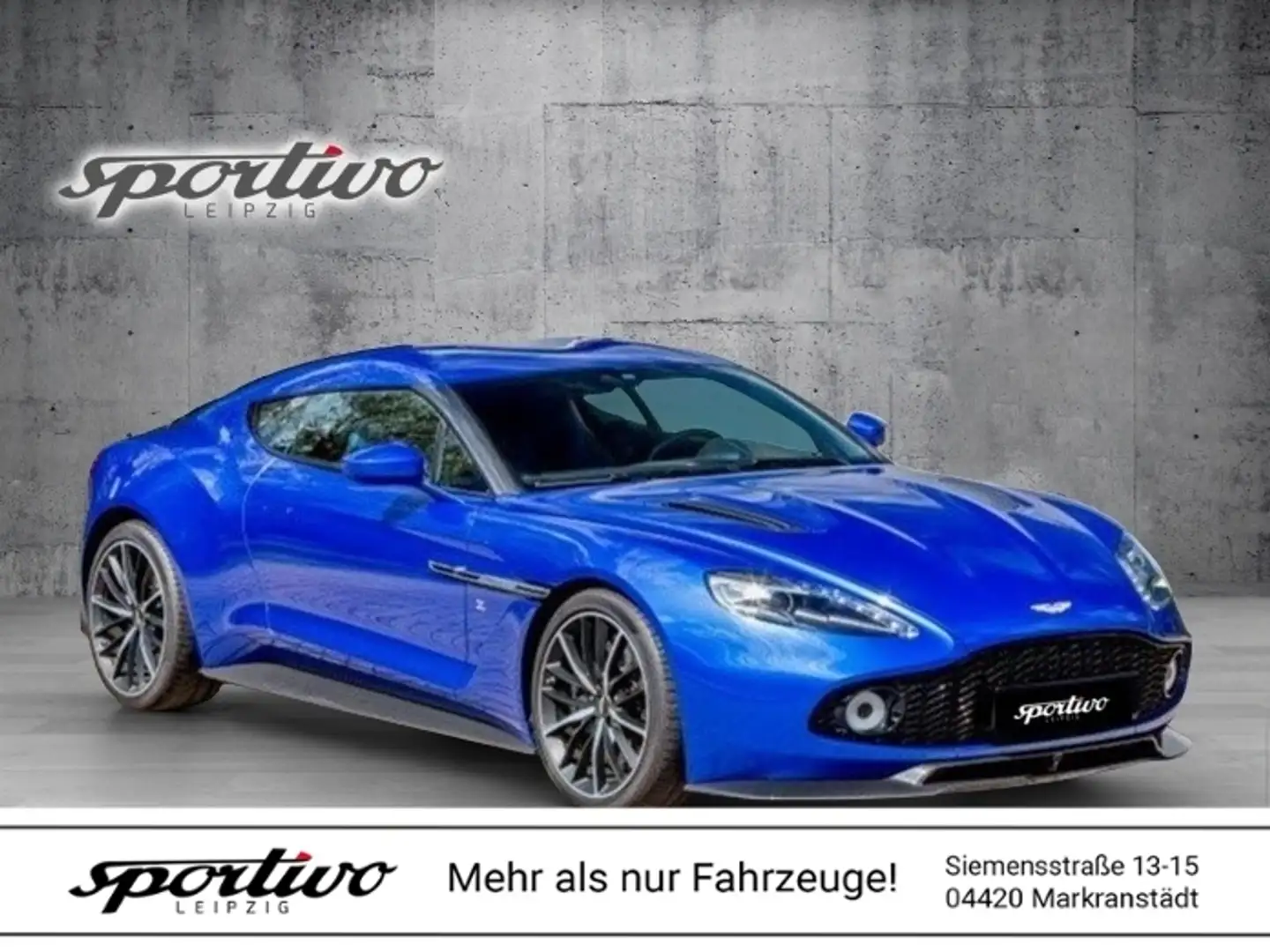 Aston Martin Vanquish Zagato Coupe *40 of 99* Blau - 1