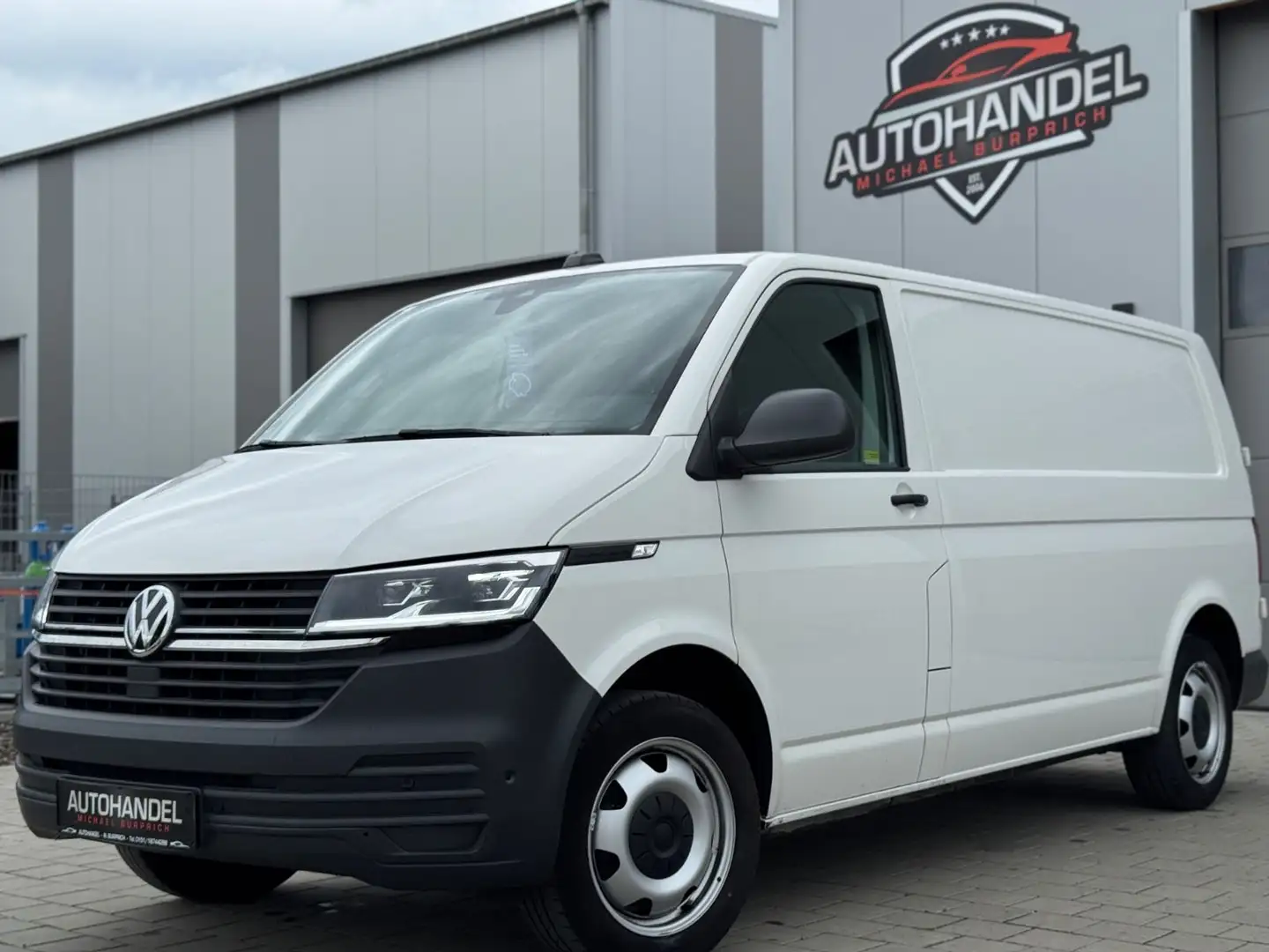 Volkswagen T6 Transporter T6.1 2.0TDI Transporter LANG*ACC*LED*Stand-H*1-H Blanco - 1