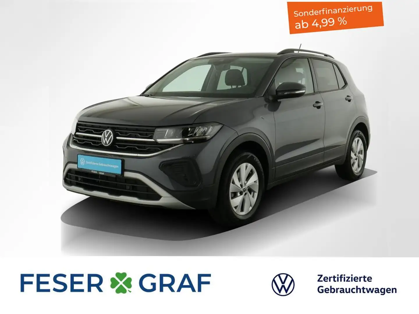 Volkswagen T-Cross 1.0TSI Life LED Rückfahrkamera Navi Grigio - 1